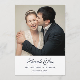 Floral Bouquet Watercolor   Thank You Card
