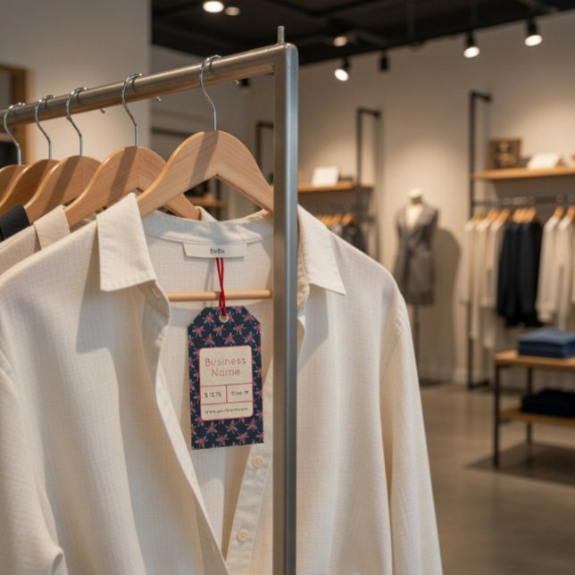 Floral Boutique Clothing Tag (Creator Uploaded)