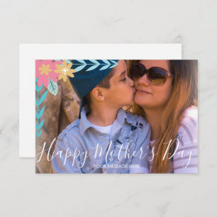 Floral Branches Greenery Happy Mother's Day Card