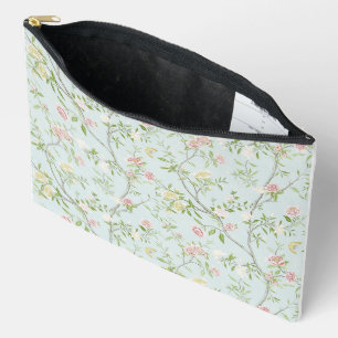 Floral Breeze Print Cosmetic Bag