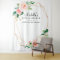 Floral Bridal Shower Backdrop, Photo Booth Prop