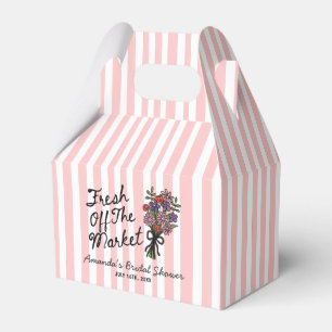 Floral Bridal Shower  Favour Box