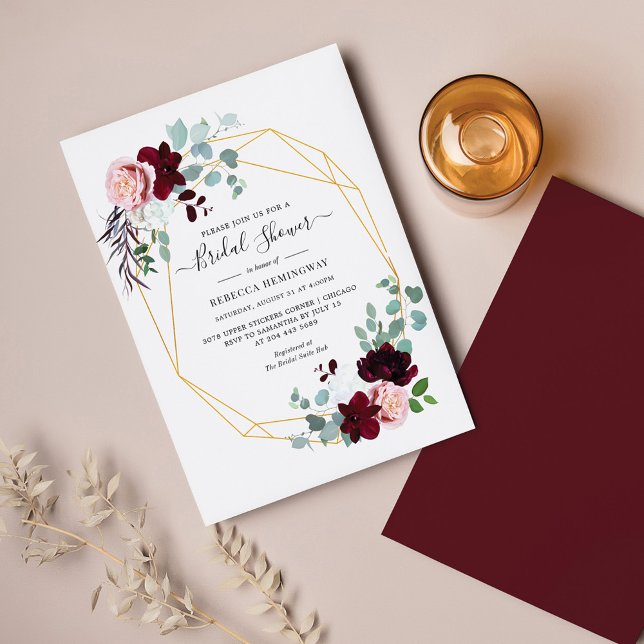 Floral Bridal Shower Invitation (Creator Uploaded)
