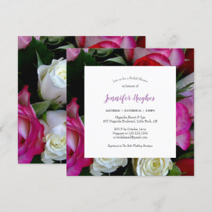 Floral Bridal Shower Invitation