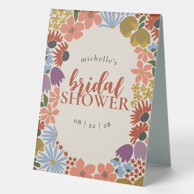 Floral Bridal Shower or Wedding (Front)