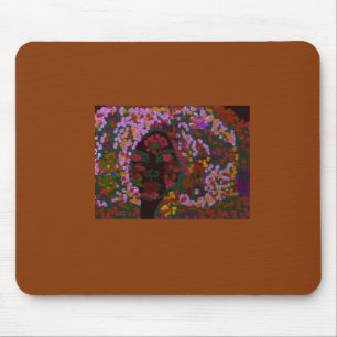 Floral Bride Mouse Mat