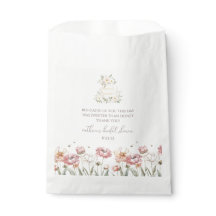 Floral Bride to Bee Bridal Shower Favour Bags
