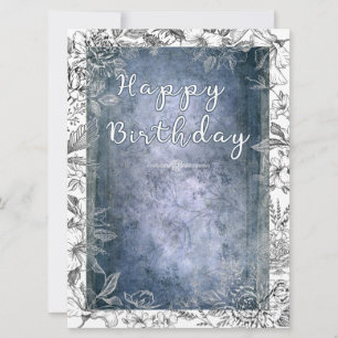 Floral Bright Retro: Happy Birthday