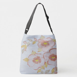Floral Brown Tote
