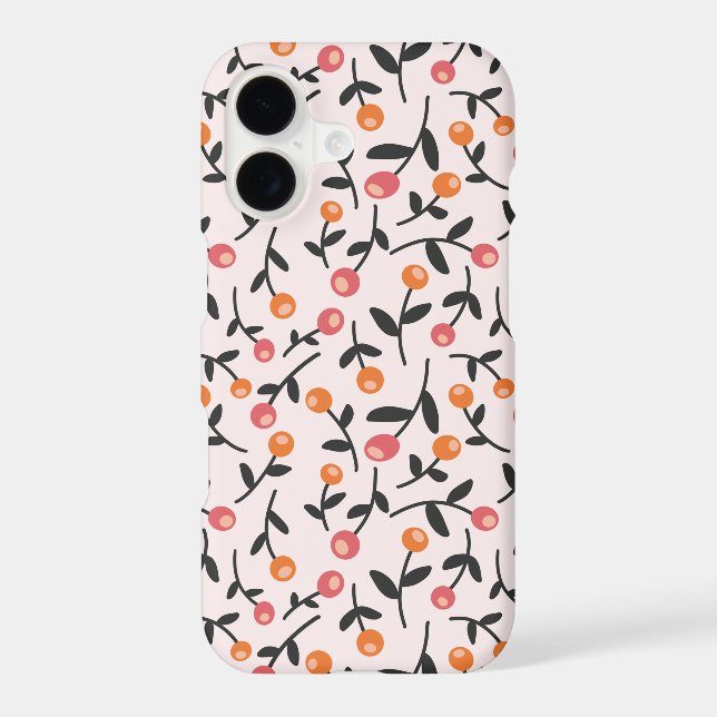 Floral Bud iPhone Case (Back)