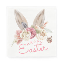 Floral Bunny Ears | Happy Easter