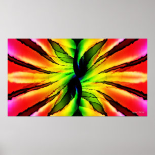 Floral Burst Poster