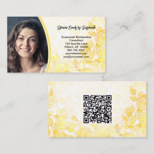 floral business card