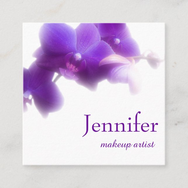 Floral Business Card (Front)