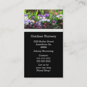 Floral Business Card