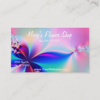 Floral Business Card Design