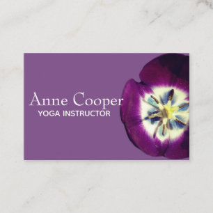 Floral Business Card, Size, Custom text Business Card