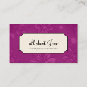 Floral Business Cards
