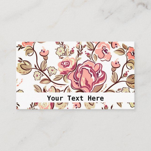 Floral Business/Profile Cards (Front)