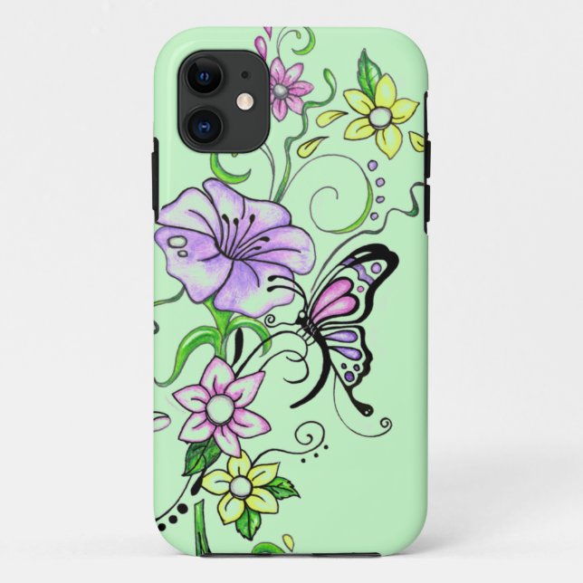Floral Butterfly Cover (Back)