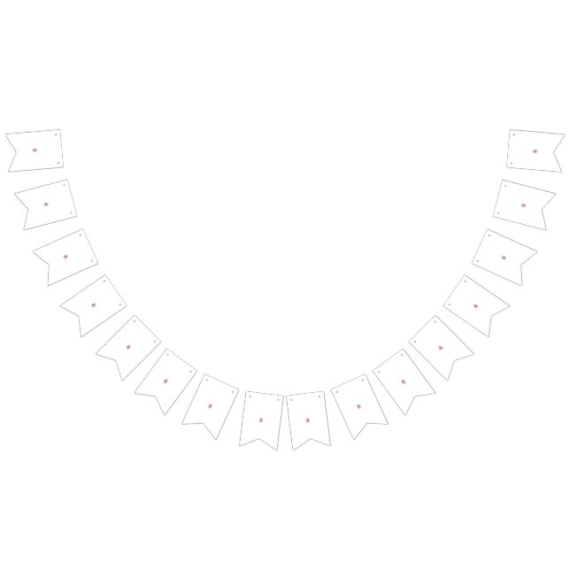 Floral Butterfly Mandala | Purple Boho Art Design Bunting (All)