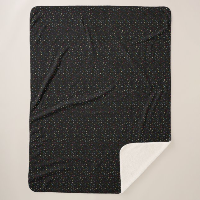 Floral Butterfly  Sherpa Blanket (Front)