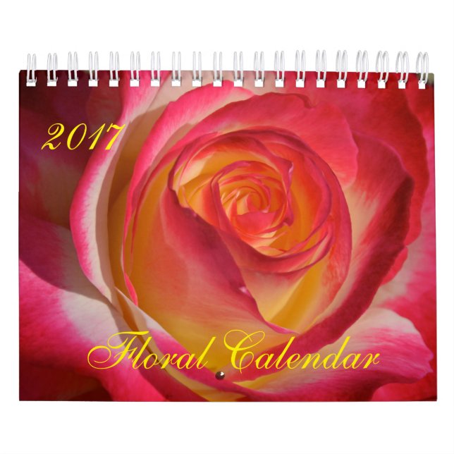 Floral Calendar 2017 (Cover)