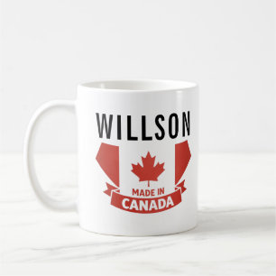 Floral Canada Day Mug   Cute Canadian