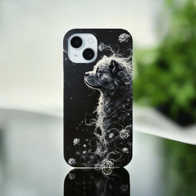  Floral Canine Elegance Case-Mate iPhone Case (Creator Uploaded)