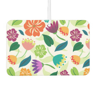 Floral  car air freshener