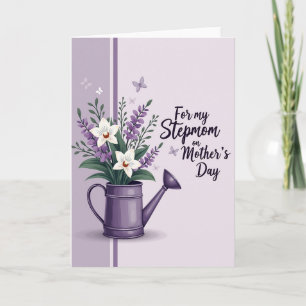 Floral Cascade Mothers Day Tribute Card