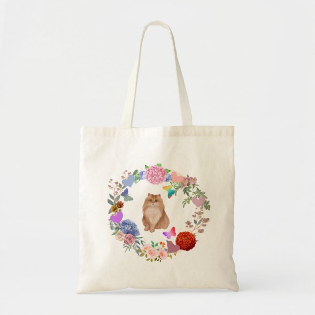 Floral Cat Bag (Front)