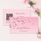 Floral Cherry Blossom Pink Glitter QR Code
