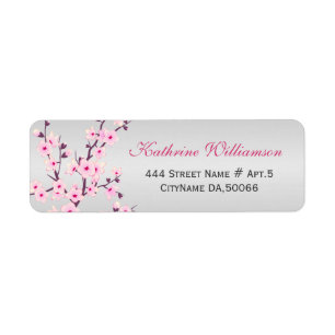 Floral Cherry Blossoms Girl Baby Shower