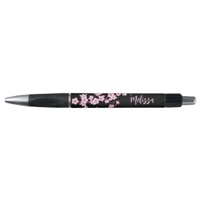 Floral Cherry Blossoms Monogram (Front)