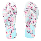 Floral Cherry Blossoms Pink Turquoise