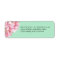 Floral Chic Return Address Labels / Mint