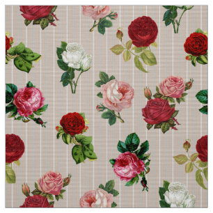 Floral Chic Upholstery Fabric by the Yard
