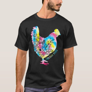 Floral Chicken Mama World Farm Animals Day Woman T T-Shirt