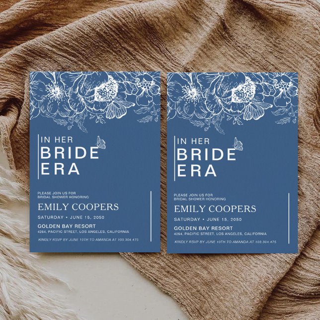 Floral Chinoiserie Bridal Shower Invitation (Creator Uploaded)