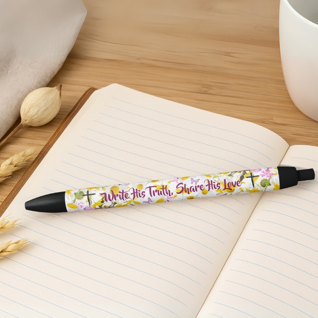 Floral Christian Inspiration Pen (Creator Uploaded)