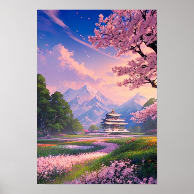 Floral Citadel Poster (Front)