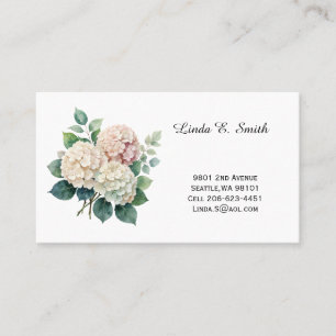 Floral Classic Calling Card