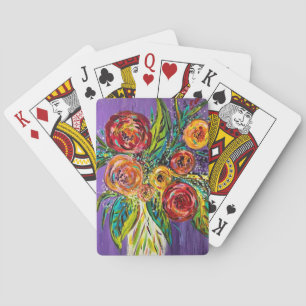 Floral Classic Playing Cards