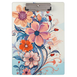 Floral Clipboard