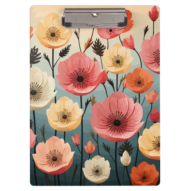 Floral Clipboard (Front)