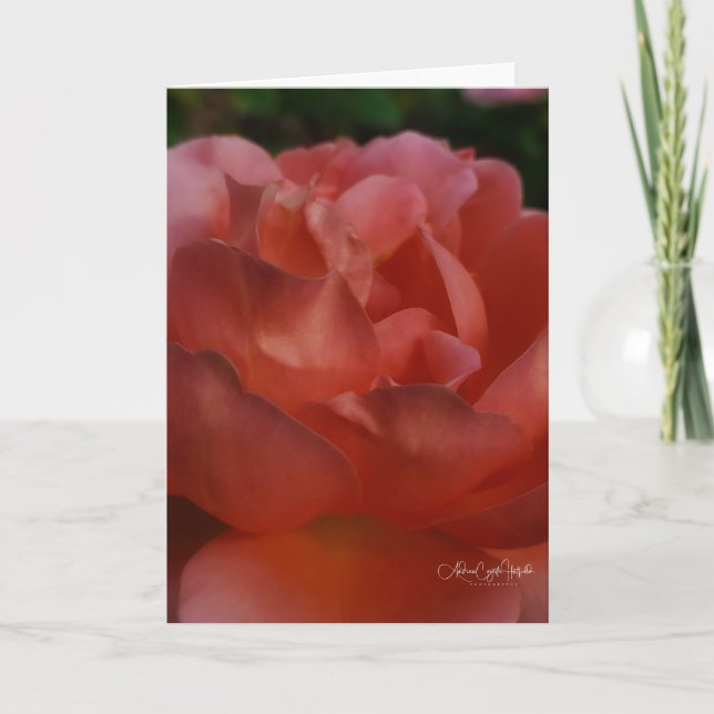 Floral Close Up Card (Front)