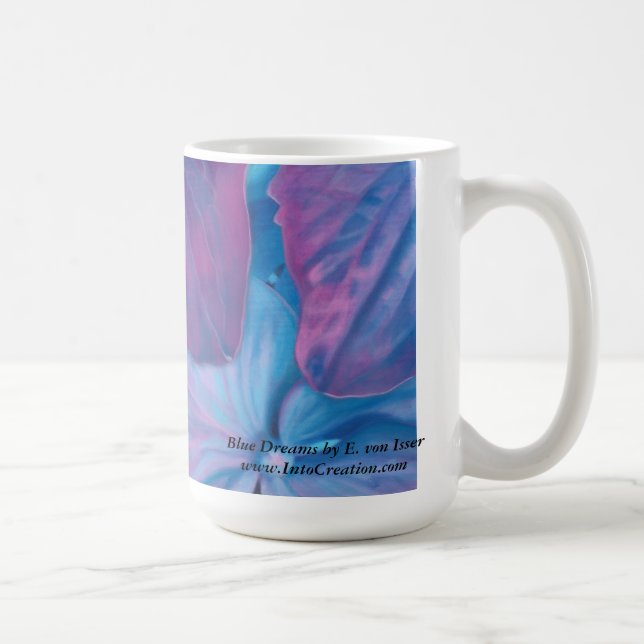 Floral Coffee Mug - Hydrangea (Right)