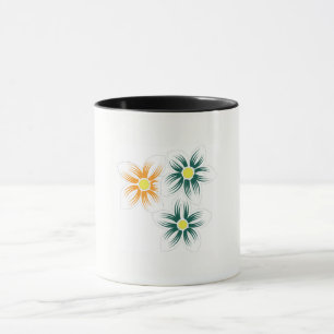 Floral Coffee Mug Plant Lover & Wildflower Gift