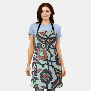 Floral Colourful And Glamour Seamless Trendy Apron